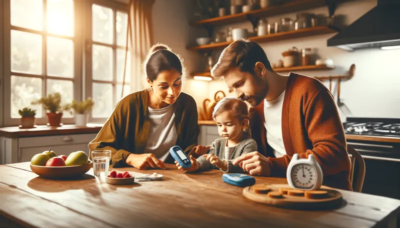 Att navigera som förälder till ett barn med diabetes